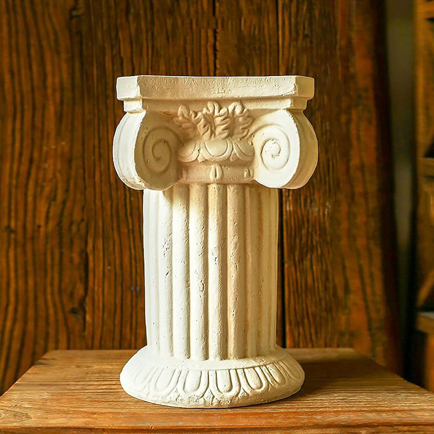 Amazon Co Jp ギリシャのローマの樹脂の柱台座の柱の支柱の装飾フラワースタンドガーデンヤードパティオ結婚式の装飾パーティーの家の装飾 16in ホーム キッチン