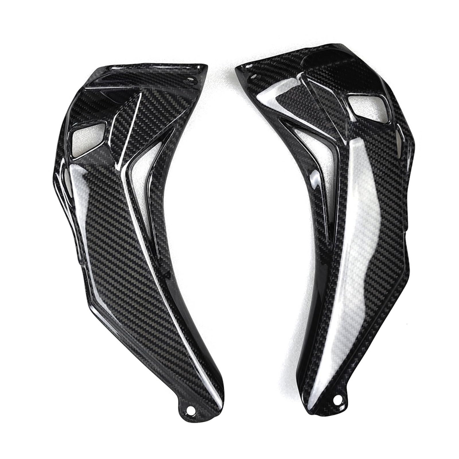 3K Vollcarbon-Motorrad-Armaturenbrett-Seitenverkleidungs-Kit Für Kawasaki ZX10R R 2016–2020