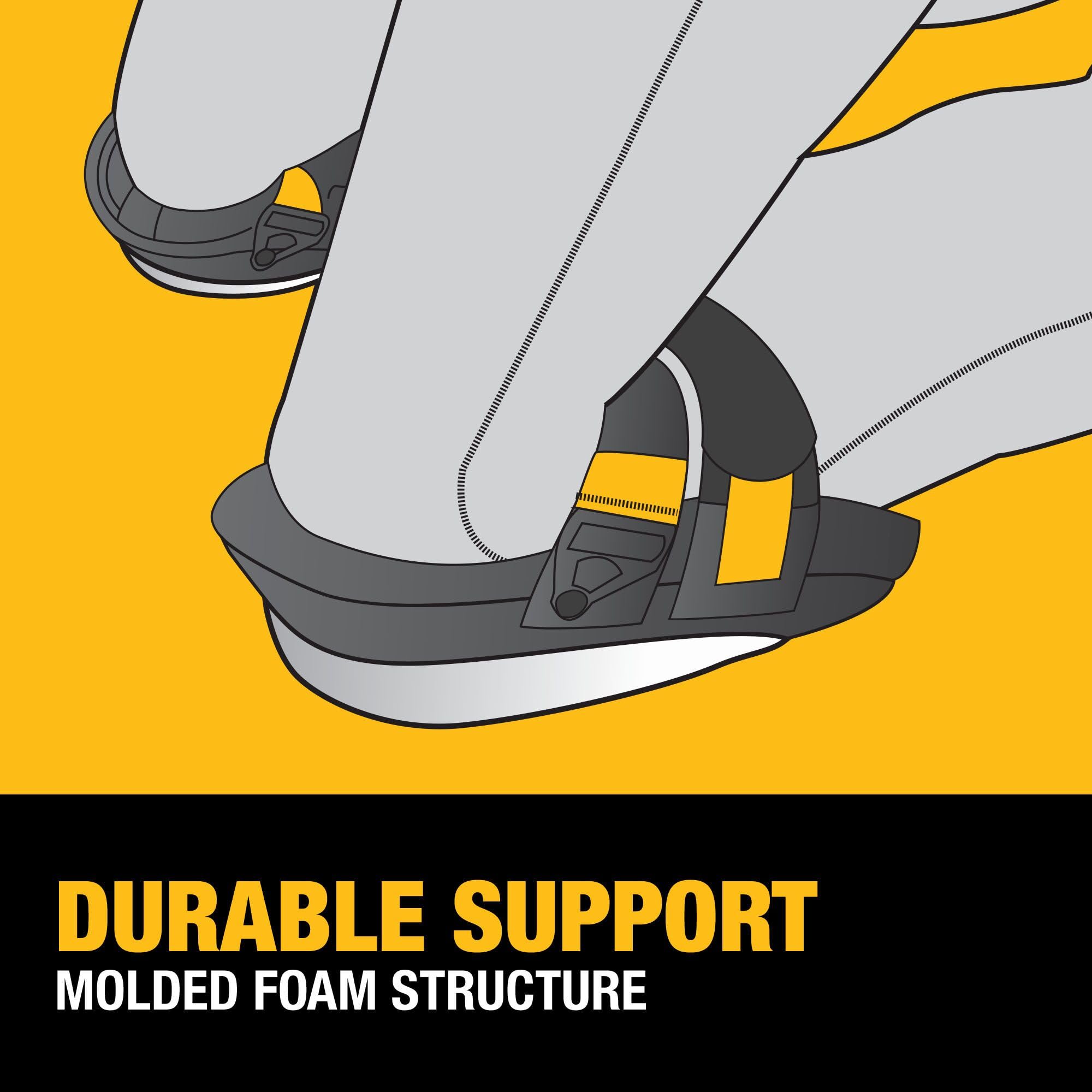 DEWALT Rodilleras que no dañan con gel (DWST590015)