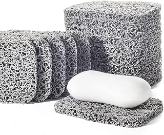 12PCS Soap Savers Pads BPA Free Soap Holder f...,