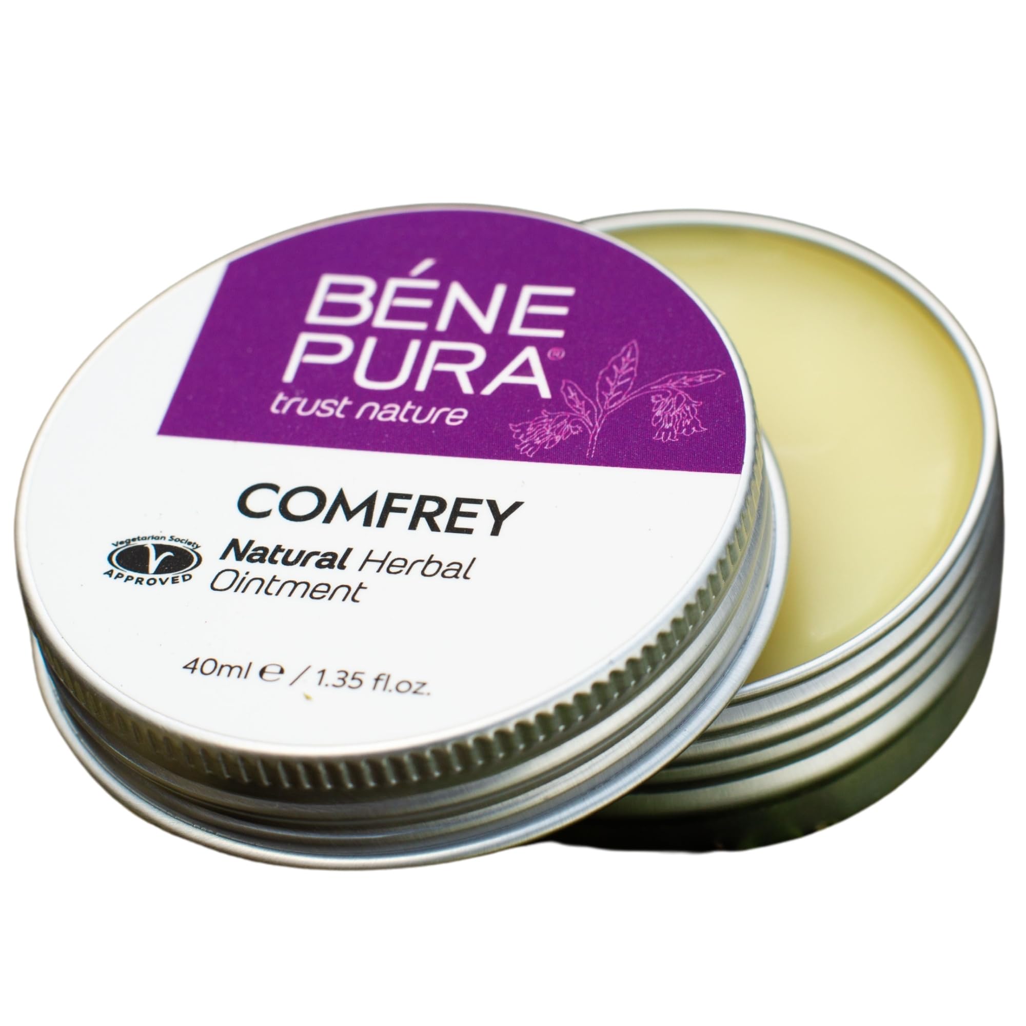 BenePura Comfrey Ointment, Natural Ointment for Joints, Stiffness and Swelling, 1.35 fl oz