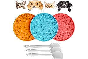 LPFALASAT Lick Mat for Dogs & Cats 3 Pack: Ultimate Enrichment & Anxiety Relief