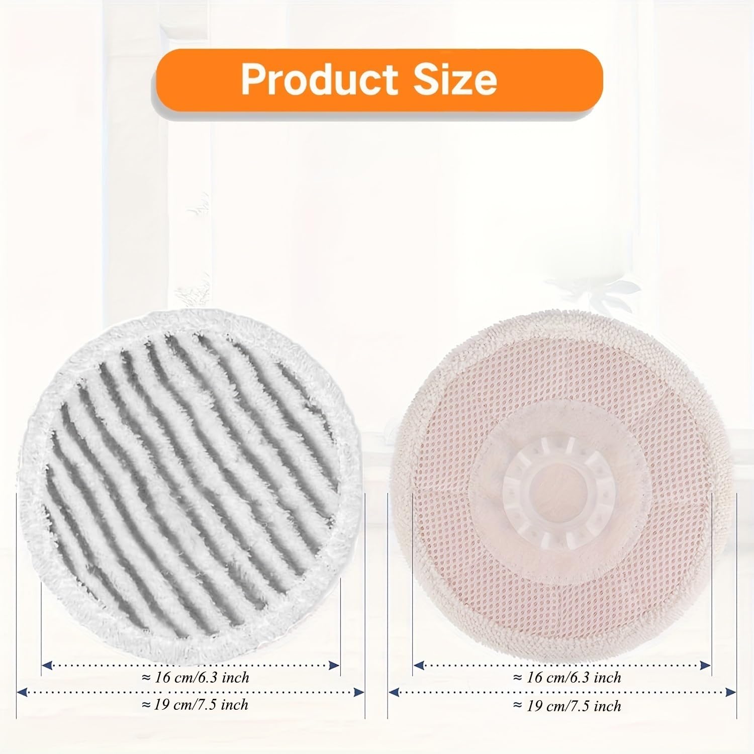 Compatible para Shark S8201 S8001 S7001 Almohadillas microfibra vapor