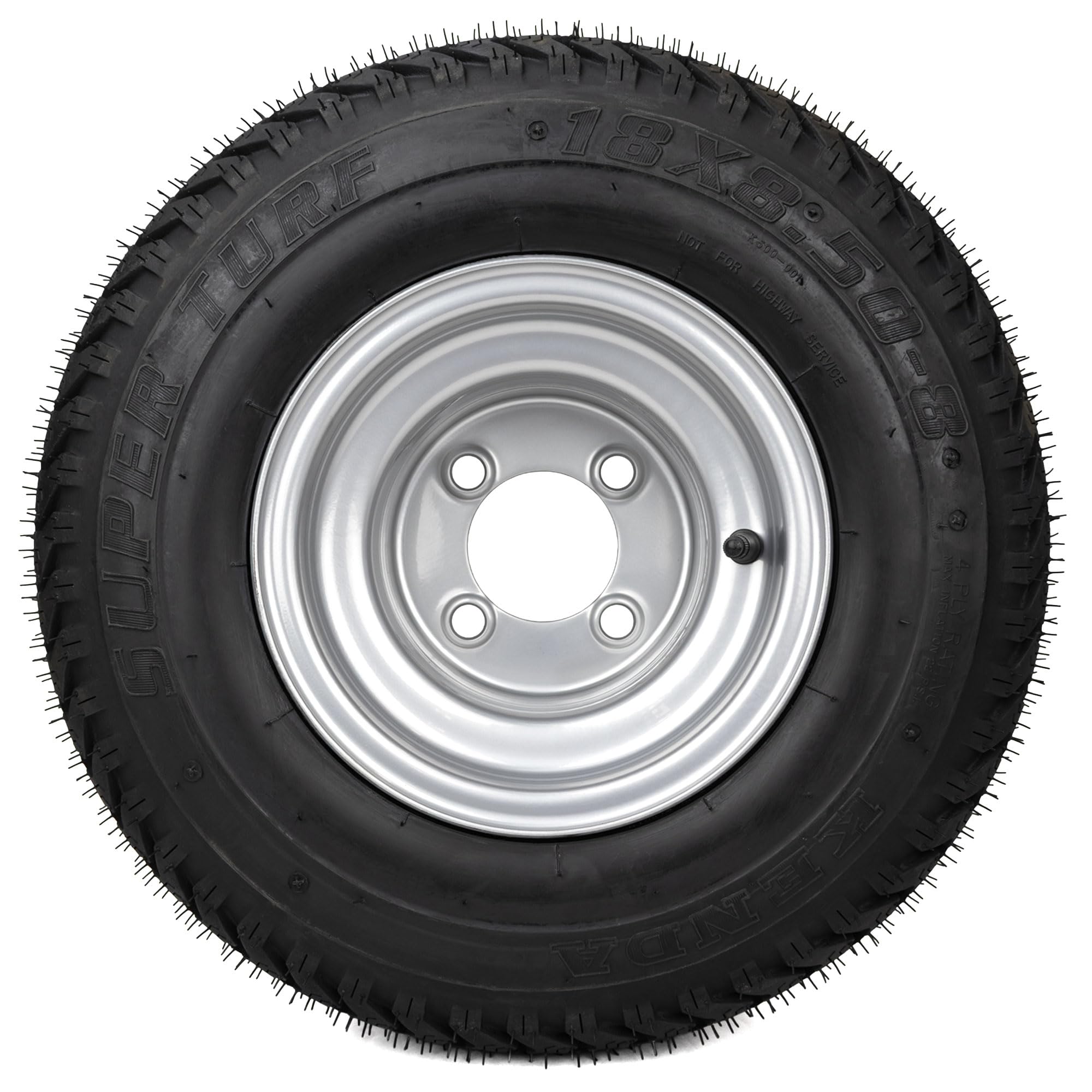 Amazon.com: (1) Super Turf Tire Assembly 18x8.50-8 Fits Hustler