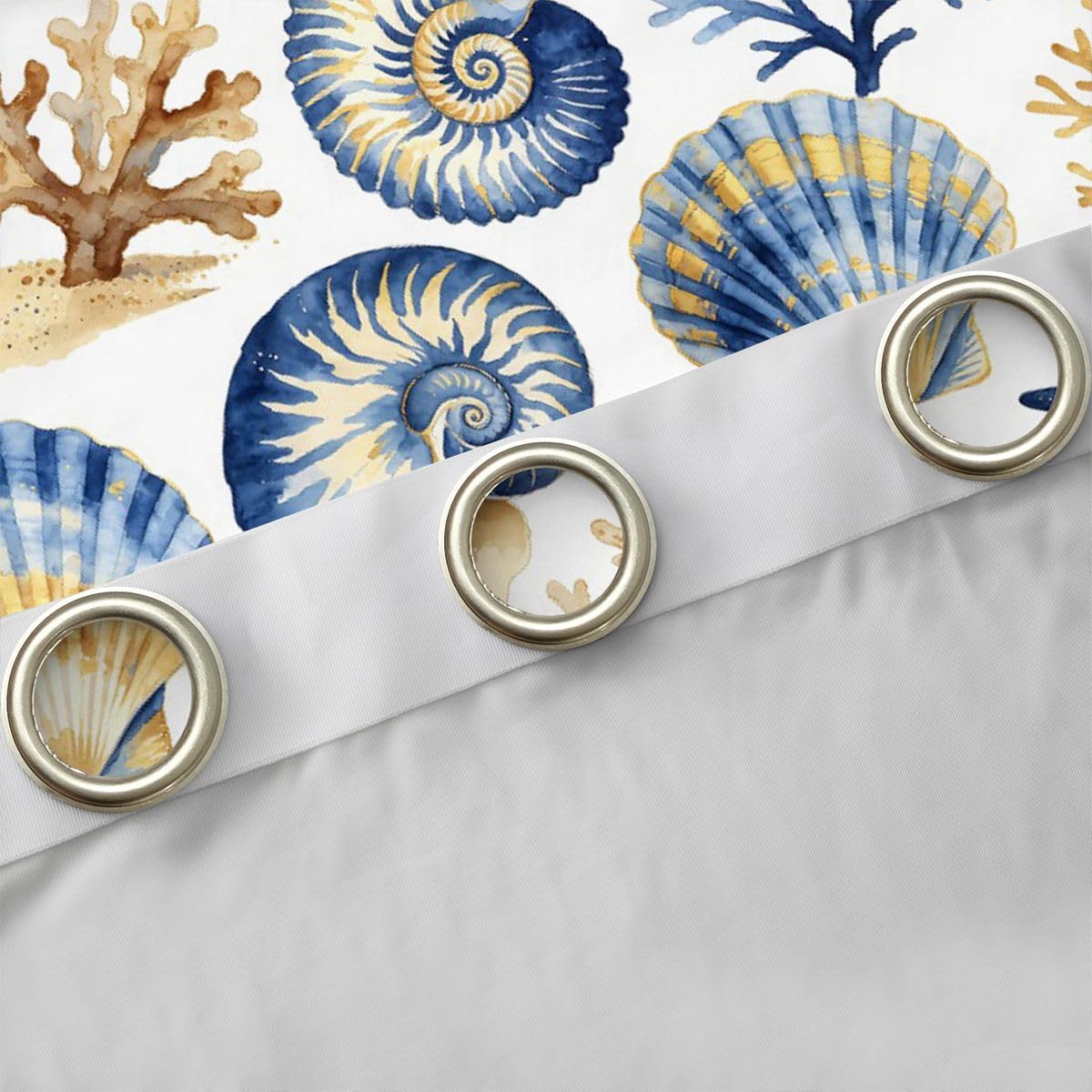 Homewish Küsten Strand Thema Verdunkelungsvorhänge 245x140(HxB)