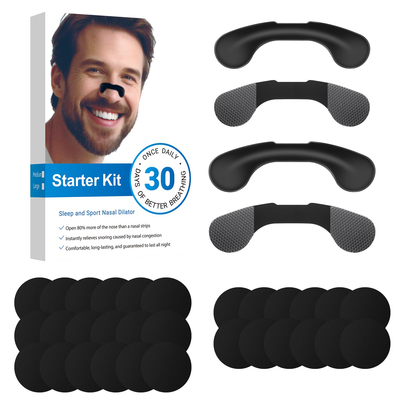 Photo 1 of LTPDE Reusable Nasal Strips for Snoring
