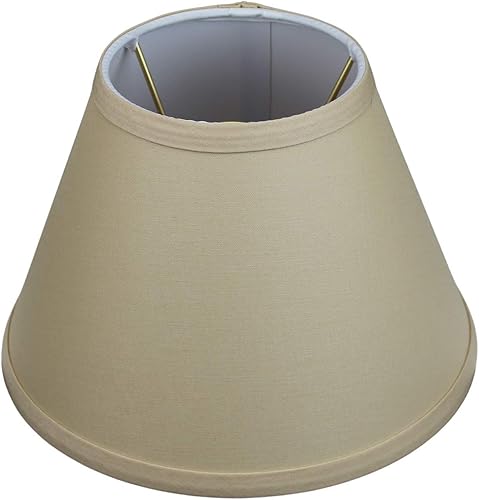 Miniatura 2 de FenchelShades.com Pantalla de lámpara de 5 pulgadas de diámetro superior x 10 pulgadas, diámetro inferior 7 pulgadas de altura inclinada con