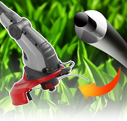 Miniatura 5 de COSY GARDEN TOOLS Cuerda Wacker de alta resistencia (0.105 pulgadas, 328 pies), cuerda redonda de nailon de alta calidad para cortadora de malezas