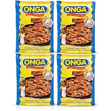 ONGA Ginger, Onion and Garlic Seasoning for Soups and Stews, 4 Pack for african soups amd stews