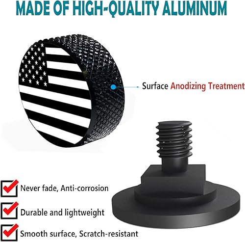 Miniatura 2 de Capó de soldadura, 1 par de cierres para casco de aluminio con patrón de bandera estadounidense de Estados Unidos, accesorios de repuesto para casco