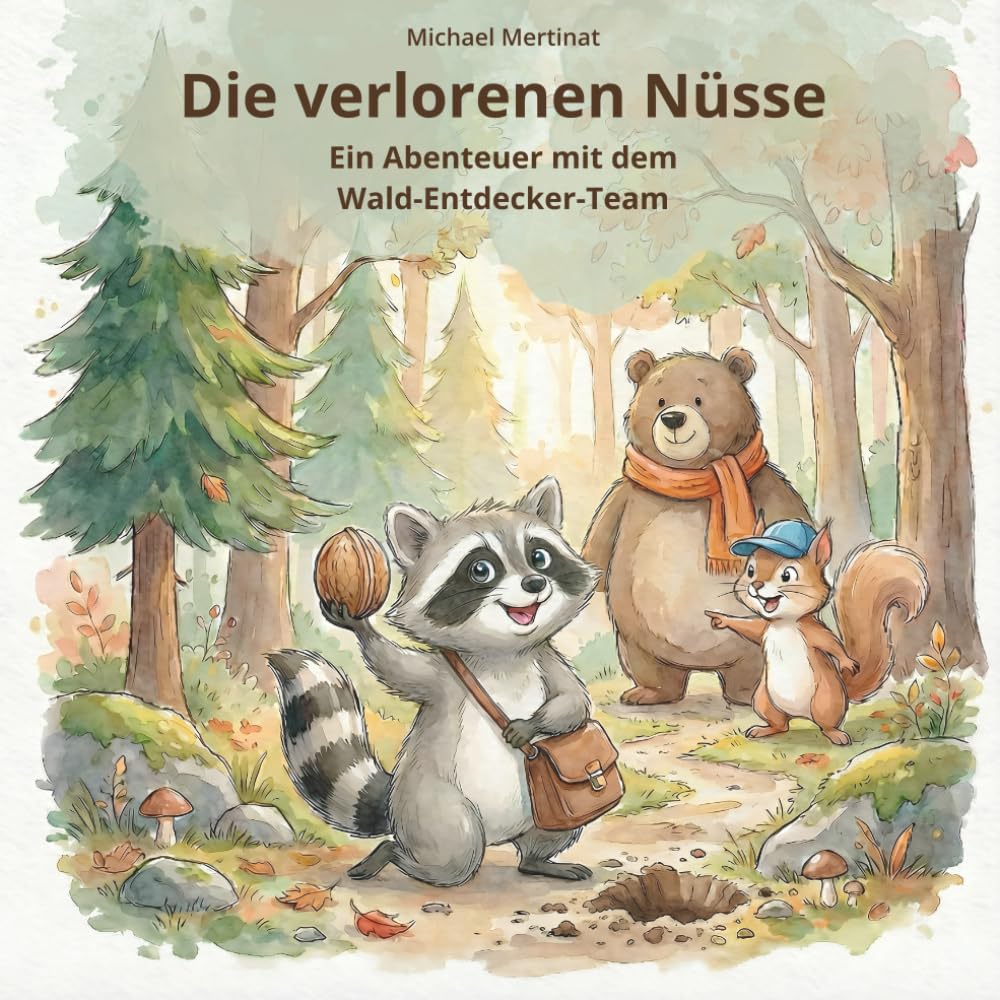 Die verlorenen Nüsse: Ein Abenteuer mit dem Wald-Entdecker-Team