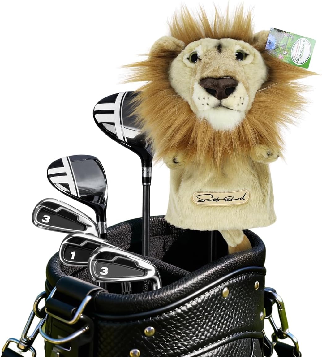 EDWARD & CO. Funny Golf Driver Head Cover, Fit Max Driver 460CC and Fairways