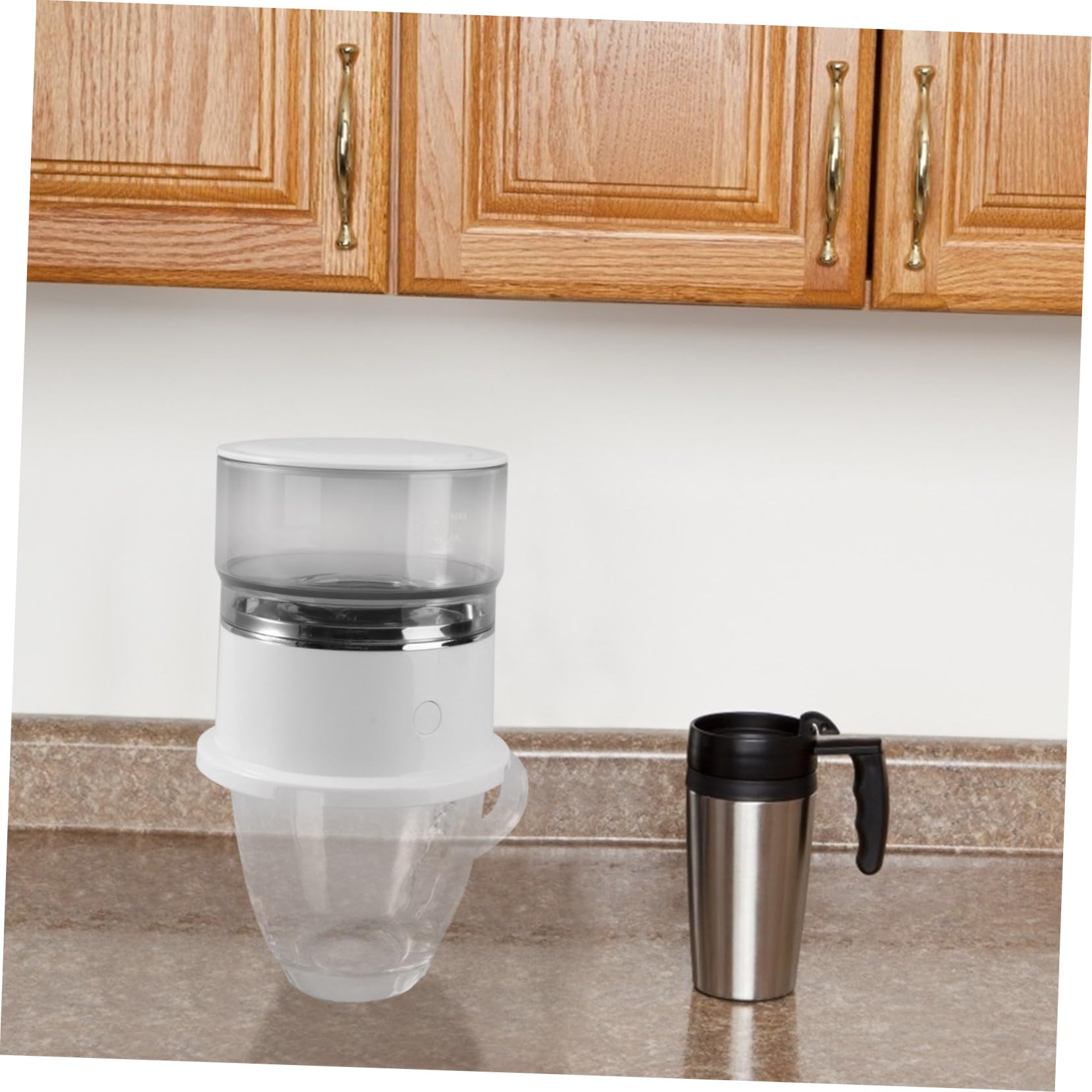 PRETYZOOM Macchina da Caffè Manuale a Goccia Filtro per Fondi Inclusi 160ml Stili multipli in Acciaio Inossidabile e Materiale Plastico Resistente Portatile per Casa e Outdoor