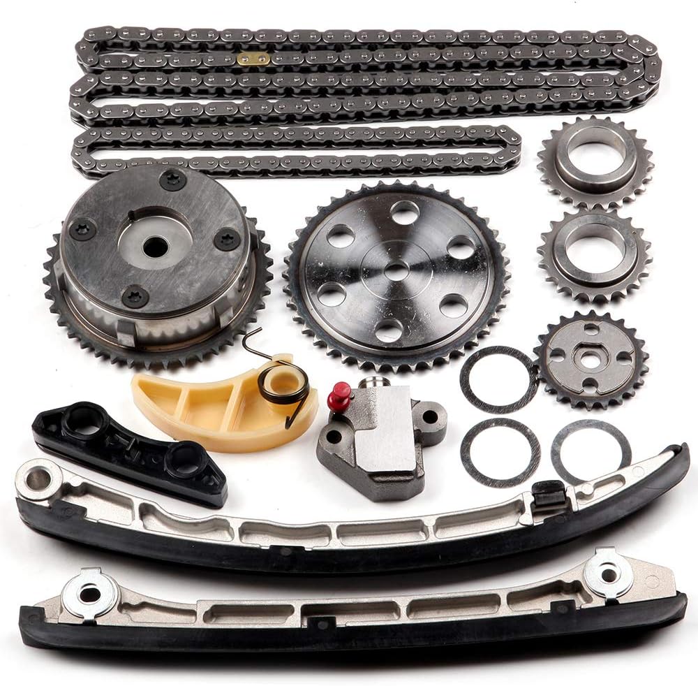 SCITOO 1L5Z6268AA Engine Timing Chain Kit Sets Replaces for