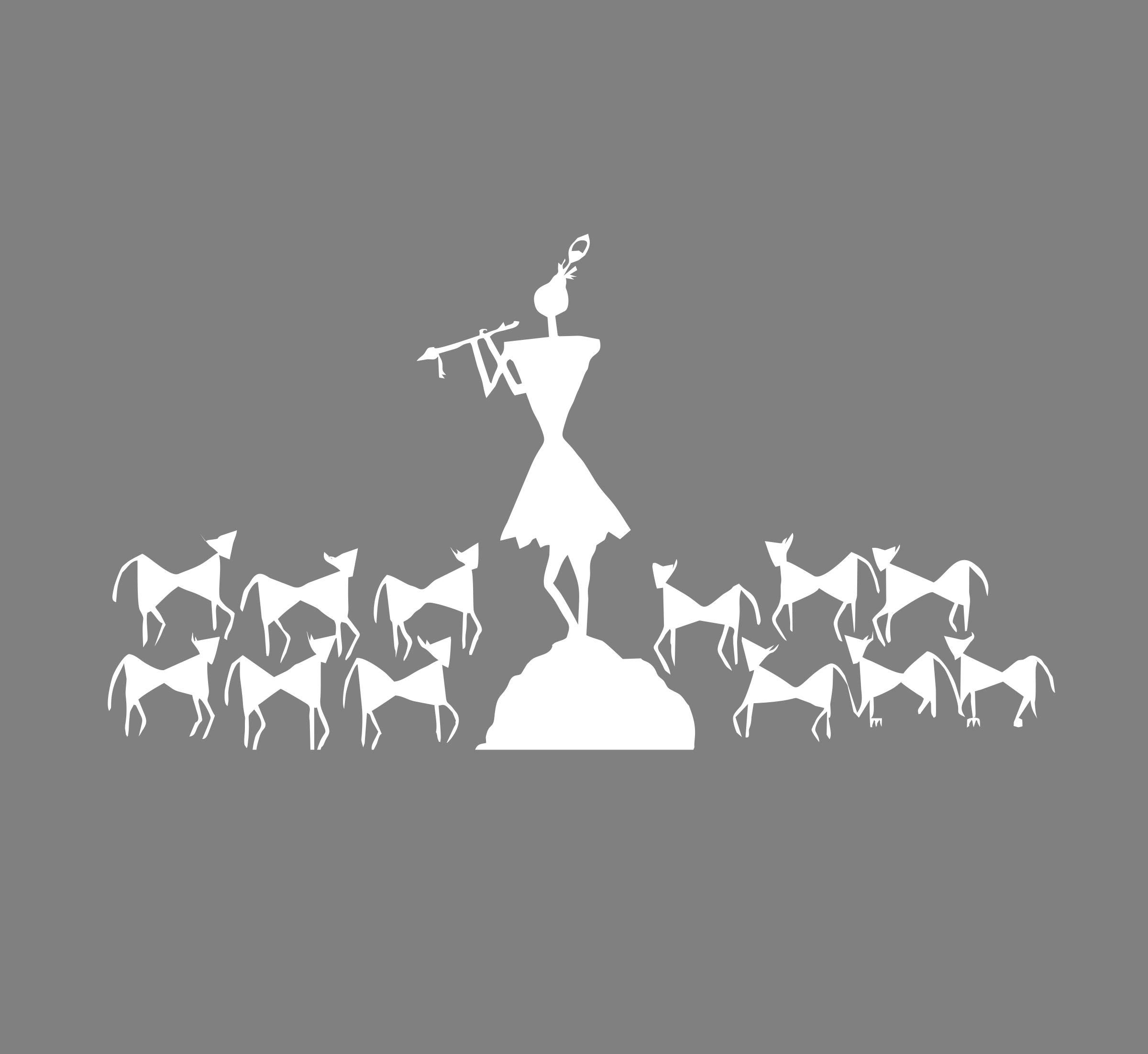 Decor kafe Warli Art Krishna Decorative Wall Sticker 38cm x 70cm (B08G4TKGGT) Amazon Price History, Amazon Price Tracker