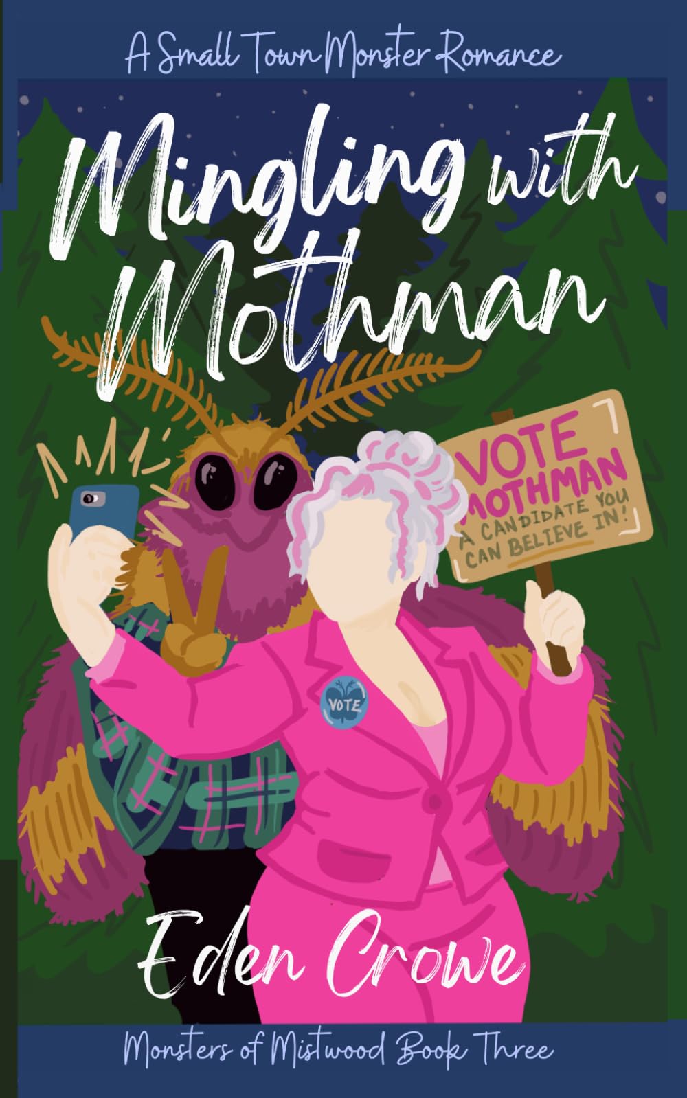 Mingling with Mothman: A Small Town Monster Romance: 3 (Monsters of Mistwood)