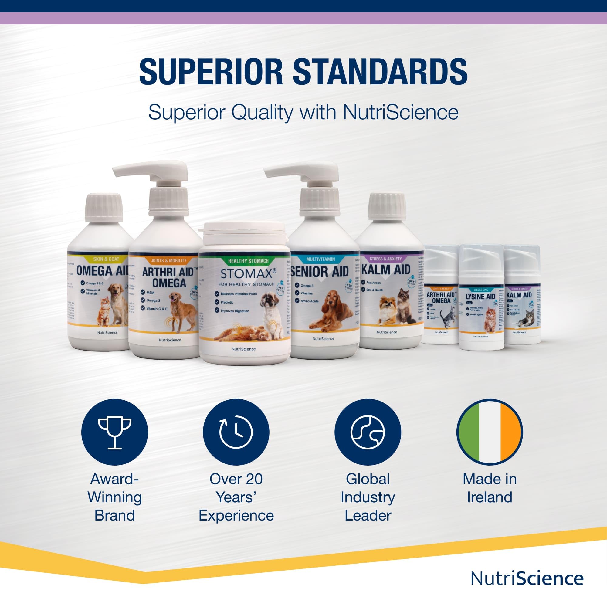 NutriScience KalmAid płynny suplement 250 ml dla psów i kotów