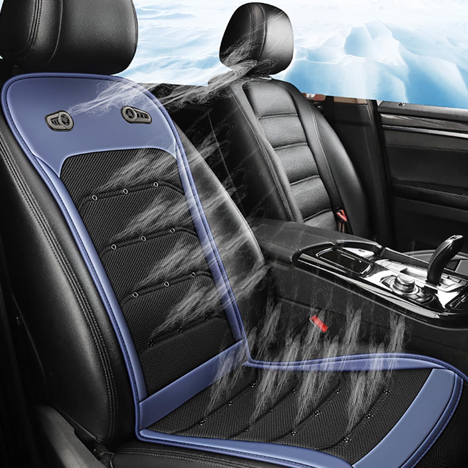 クール＆ウォームシート(シートクーラー車用) Amazon | [Snughom]車 シートクーラー 2026新進化 クールシート 車用