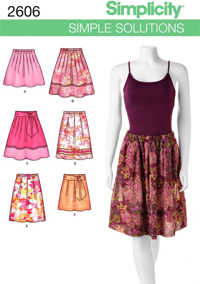 pleated skirt pattern simplicity