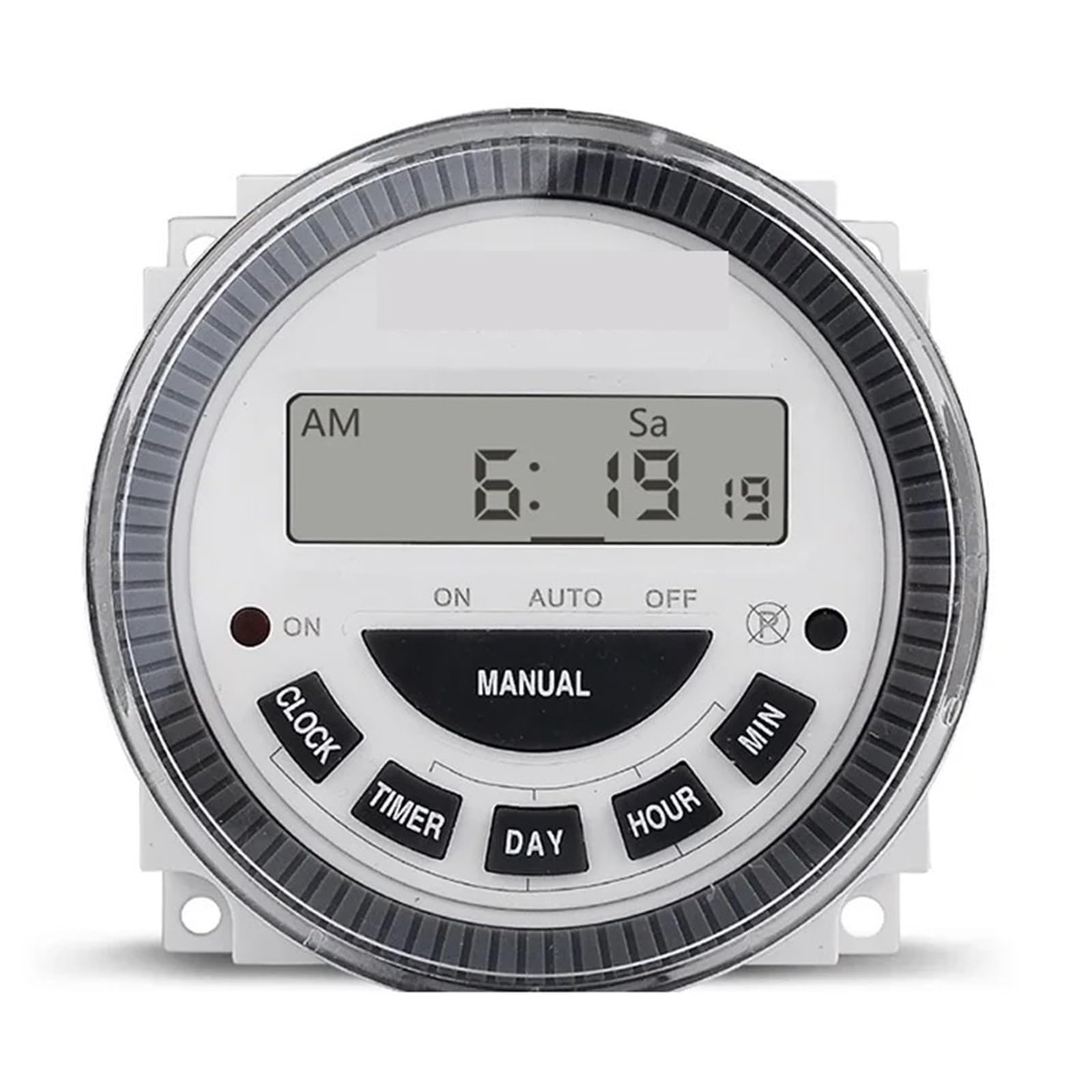 1PCS TM619 AC 220V 230V 240V Digital LCD Power Weekly Programmable Time Switch(With 4 wires)