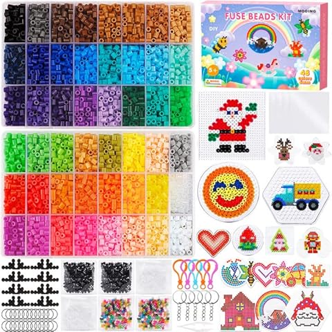 MOOING Cuentas para Planchar con 48 Colores Cover