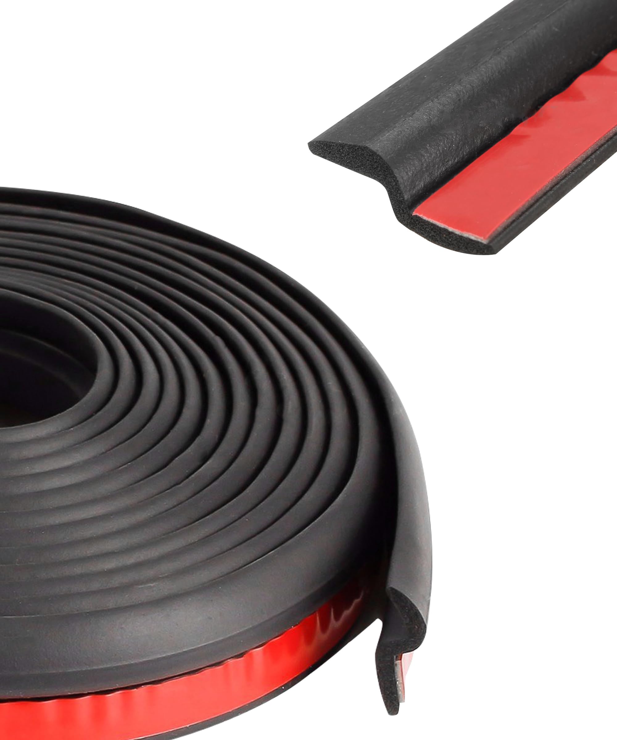 13FT Windshield Rubber Seal,Car Weather Stripping,Z Shape Windshield Trim,Car Accessories Windshields Seal,Self Adhesive Weatherstrip Seals Protector Guard Strip for Cars Window Door Engine Cover