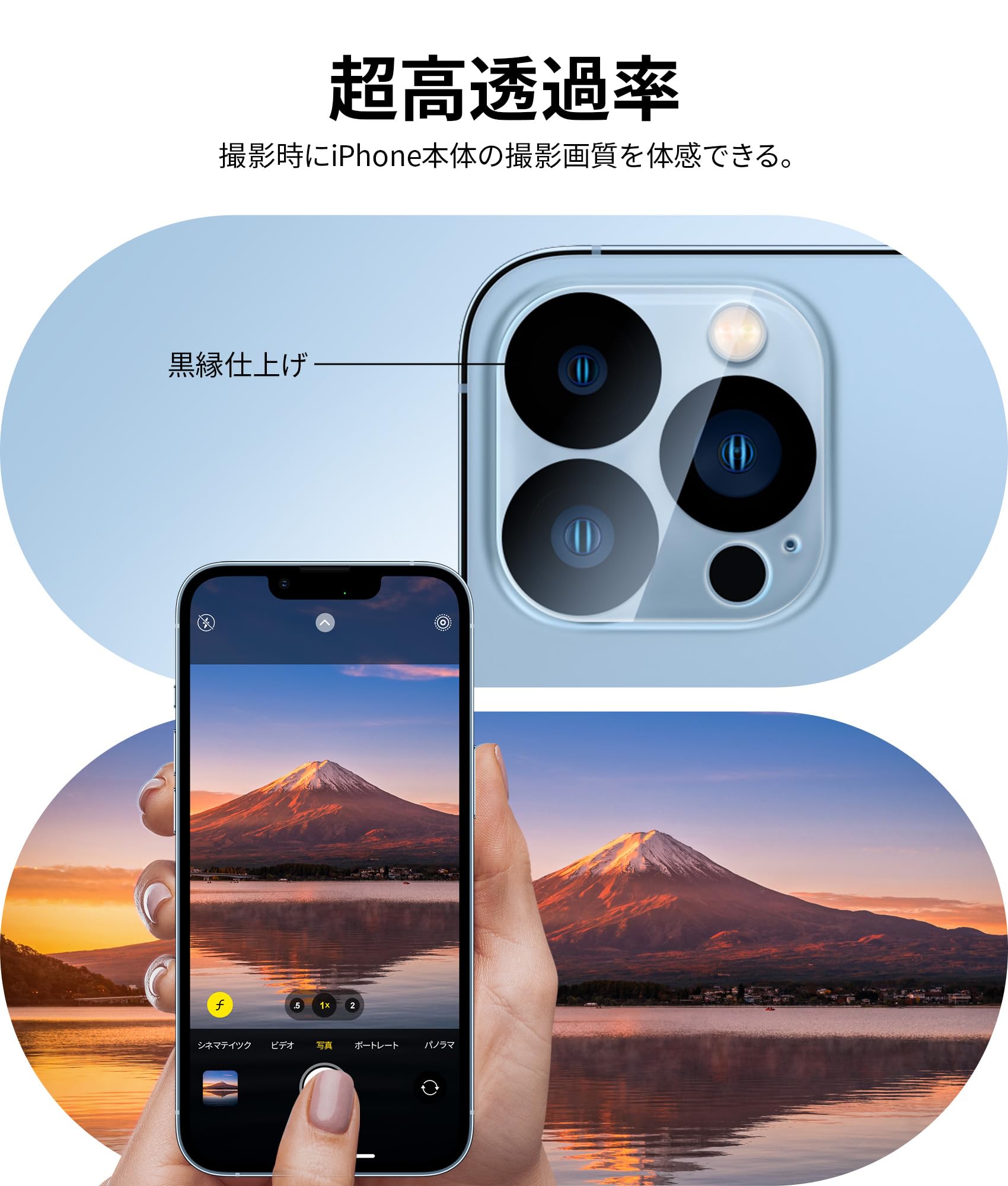 Amazon.co.jp: NIMASO カメラフィルム iPhone 13 Pro 用/iPhone 13 Pro