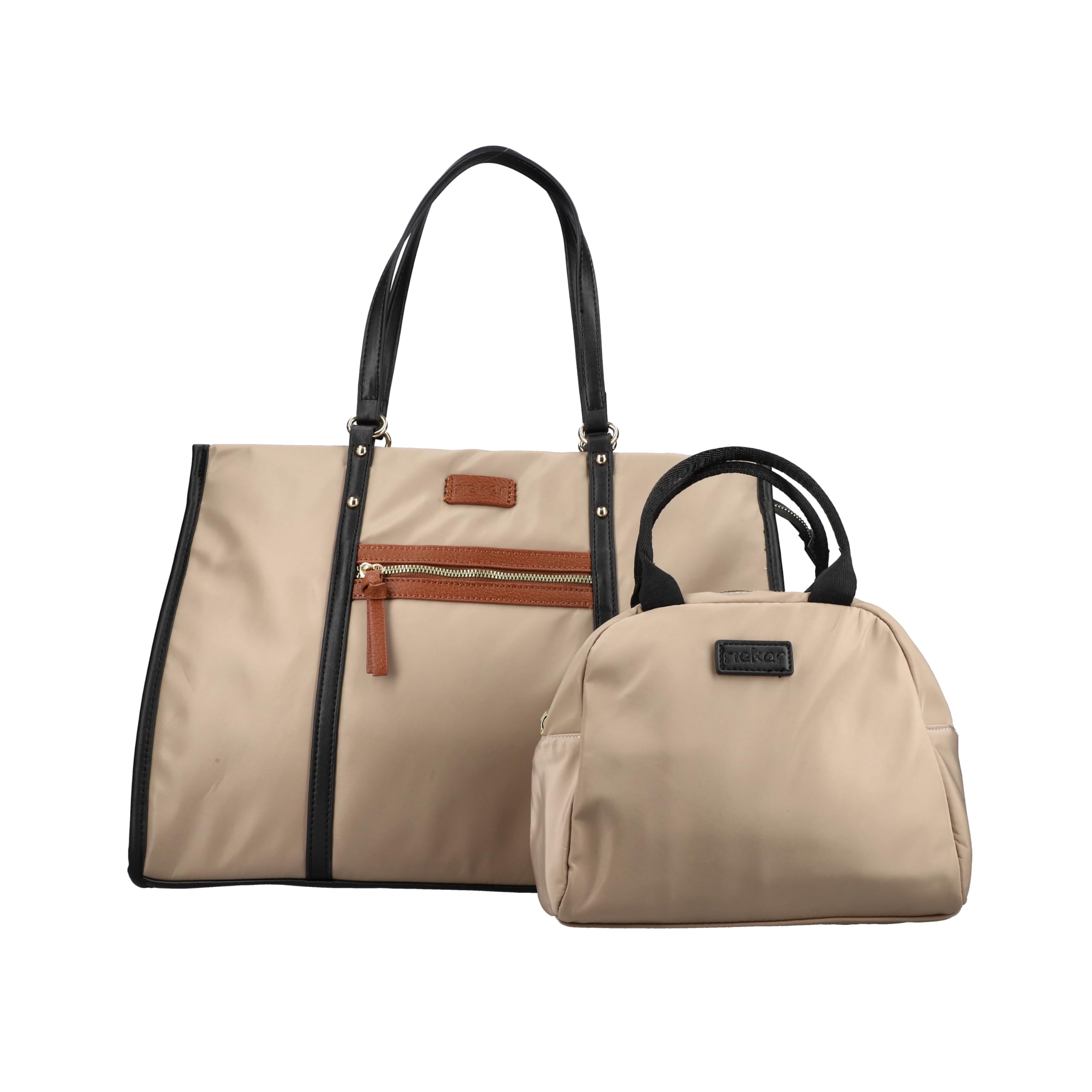Rieker Women's H1542 Shopper, beige, S