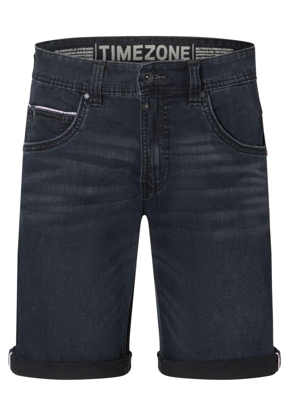 Timezone Herren Jeans Shorts Slim SCOTTYTZ Short - Mid Waist - Slim Fit W29-W40
