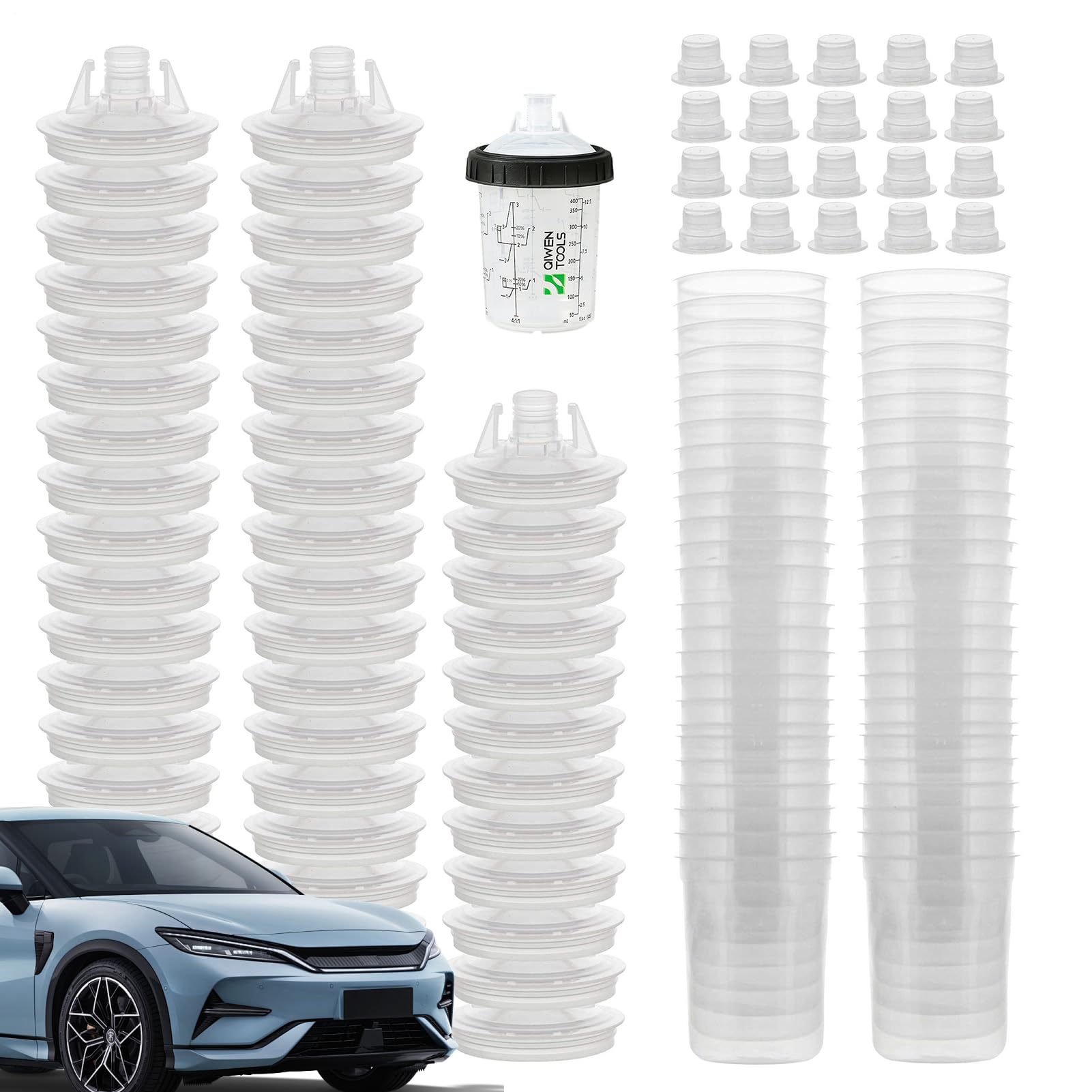 Tasse de rinçage pour nettoyant pour pinceaux à Peinťure – Kit de Peinťure