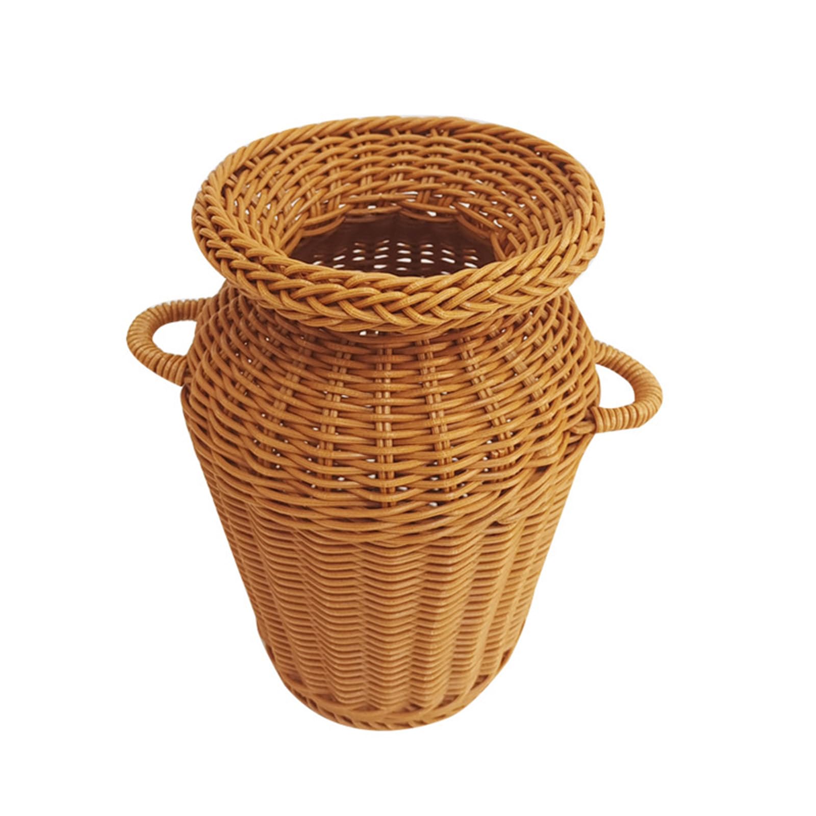 Sturdy Rattan Flower Vase Handwoven Flower Pots Portable Garden Accessories for Housewarming Decoration Home Decoration