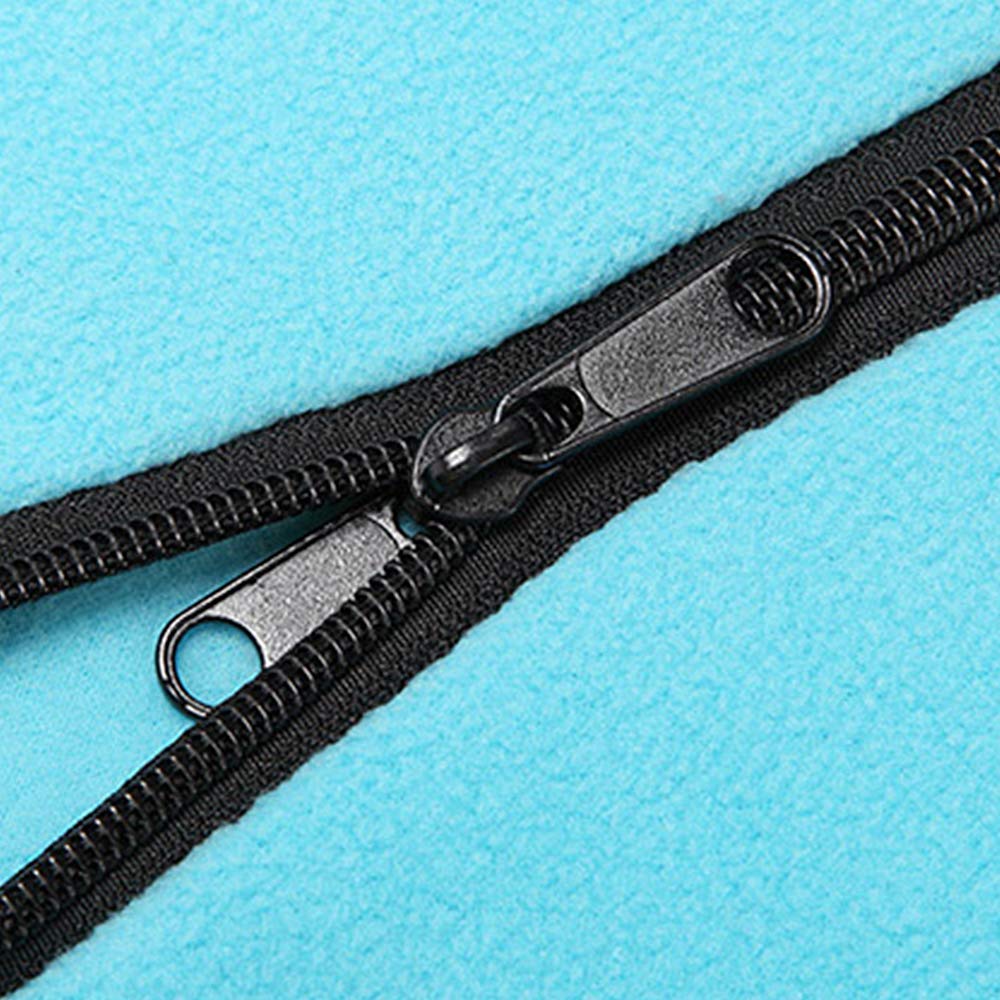Fleece Slaapzak, Microvezel Lichtgewicht Reislakenvoering, Comfortabele Warme Slaapzak voor Koud Weer, Kampeerdeken met Opbergtas voor Buiten Backpacken(Groente