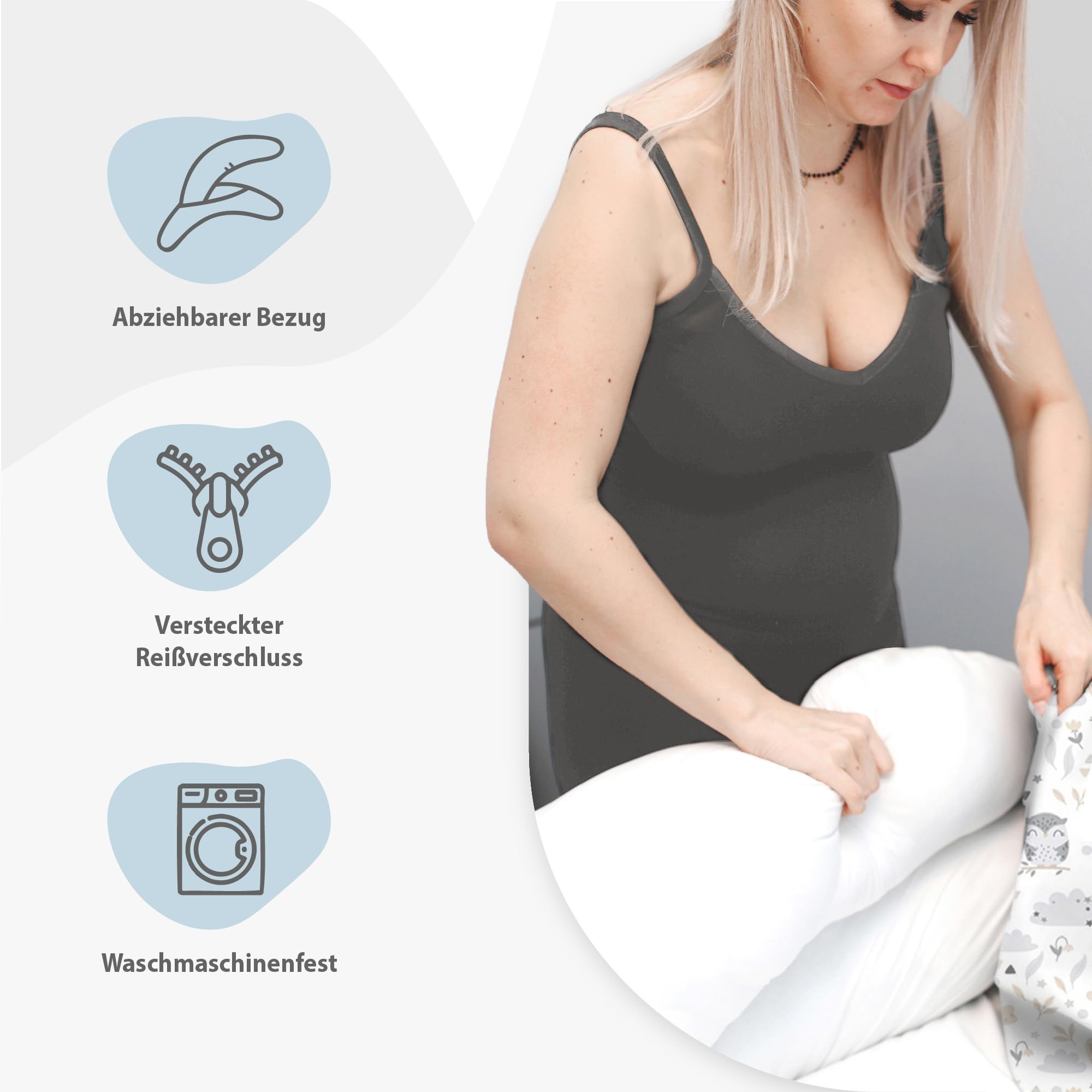 Coussin De Grossesse Et Allaitement 190 Cm – Coussin