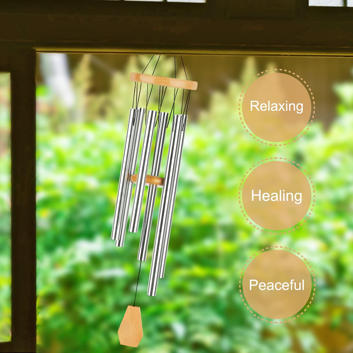 Wind Chime for Loss of Mom, Wind Chime for Loss of Dad, Personalized Wind Chimes, Memorial Gift Sympathy, Memorial Dad, Memorial Mom, Loss of Loved One, Remembrance Gift for Loss of, In Memory of Gift
