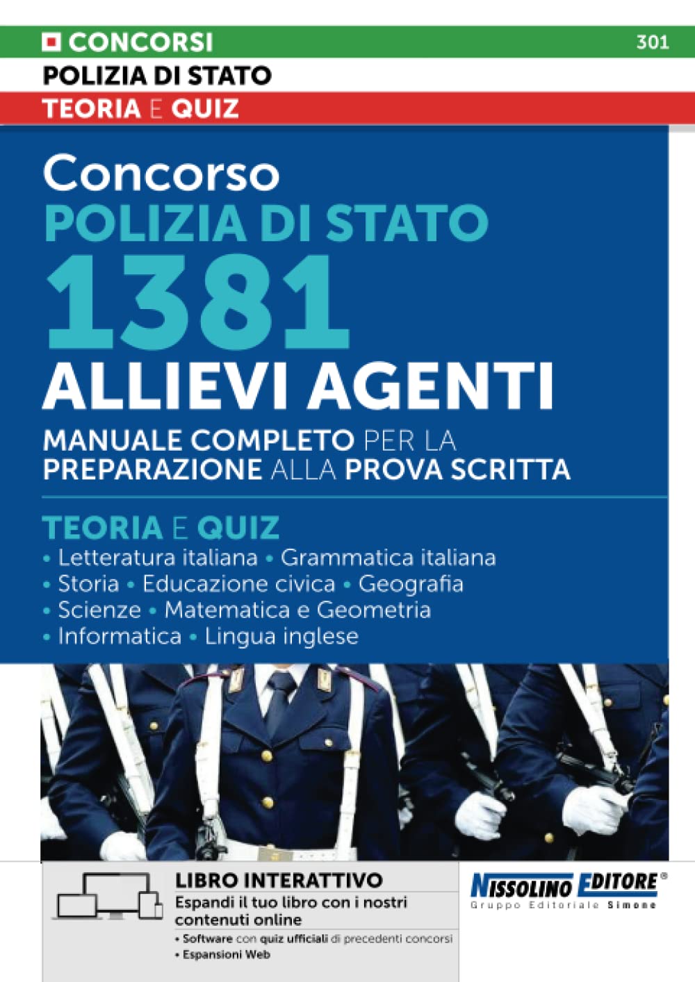 Concorso Polizia di Stato 1381 Allievi Agenti