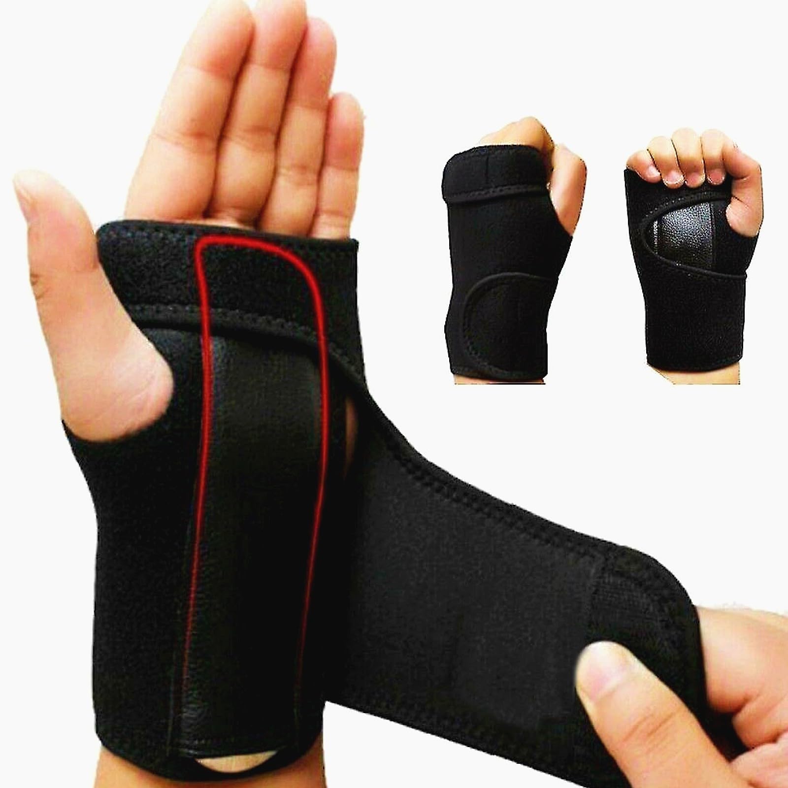 Hukimoyo Wrist Band for Pain Relief Hand Wrist Support Brace for Men Women Palm Wrist Support Band for Fracture Carpel Tunnel Splint Belt Protection (Left Hand) (B0CNP8TCYZ) Amazon Price History, Amazon Price Tracker