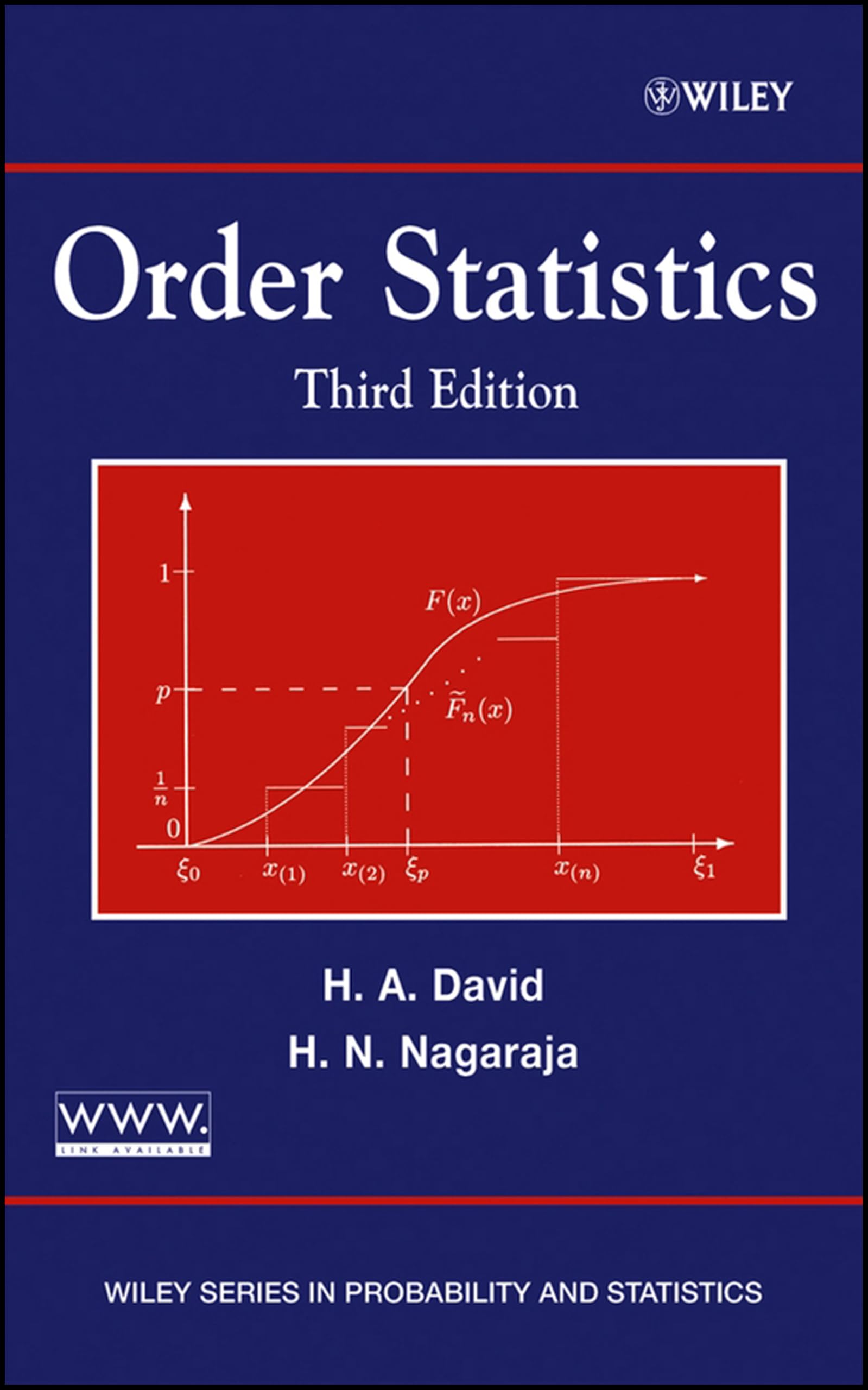 Order Statistics: 326 (Wiley Series in Probability and Statistics)