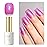 Imtiti Glitter Gel Nail Polish, 0.5 Fl Oz Pink Iridescent Glitter Gel Polish Soak Off LED UV Shimmer Sparkle DIY Art Starter Manicure Salon