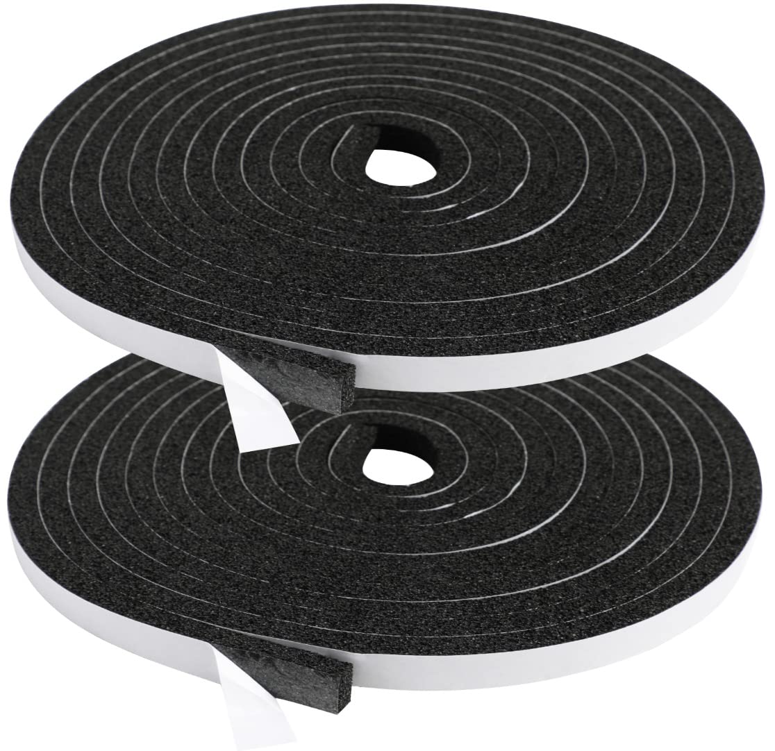 Buy wordmouk Foam Draft Excluder Strip 12 x 6 MM Foam Sealing Tape