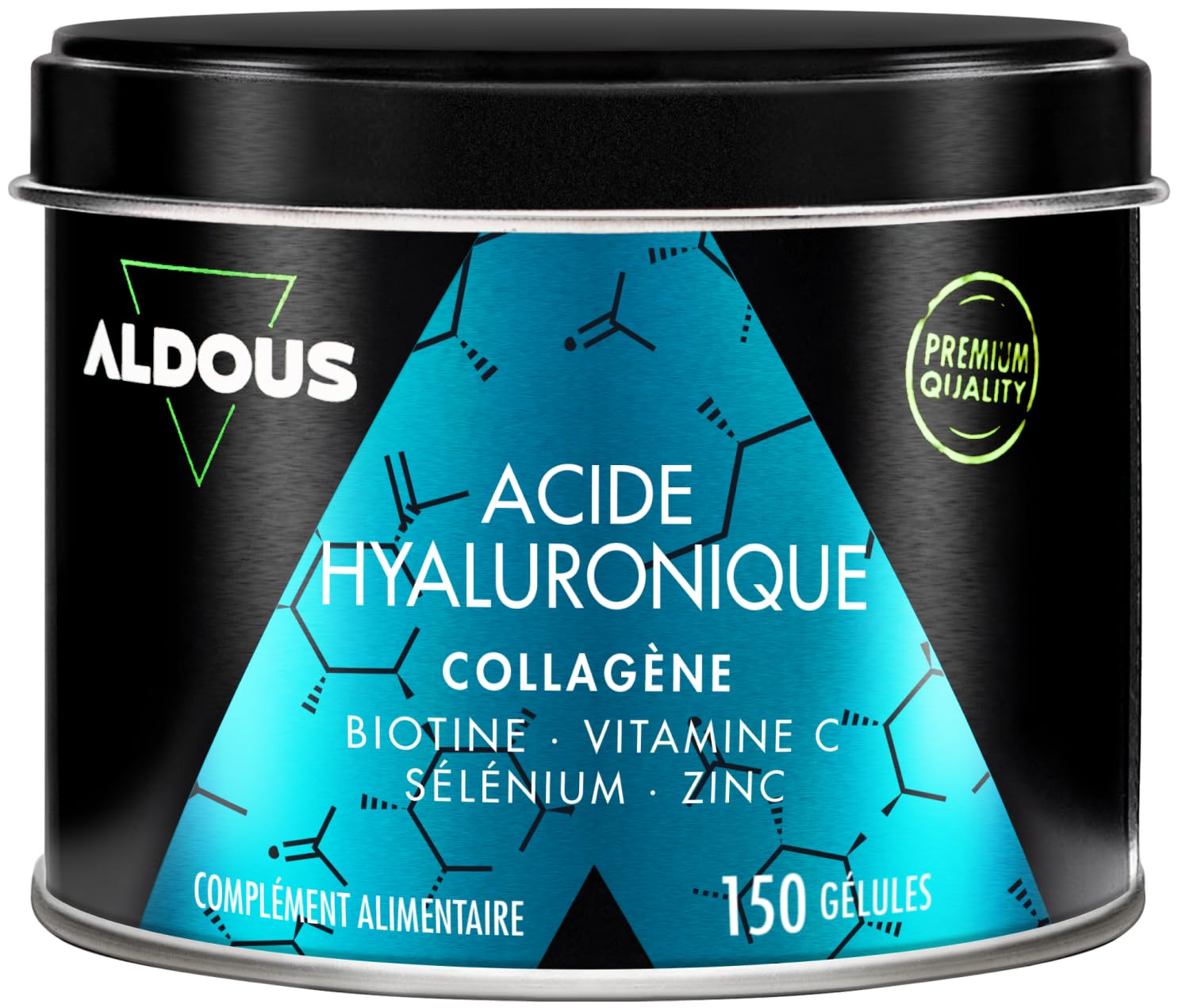 Collagène Hydrolysé, Acide Hyaluronique 220mg -150 gélules- Collagene 800mg | Vi