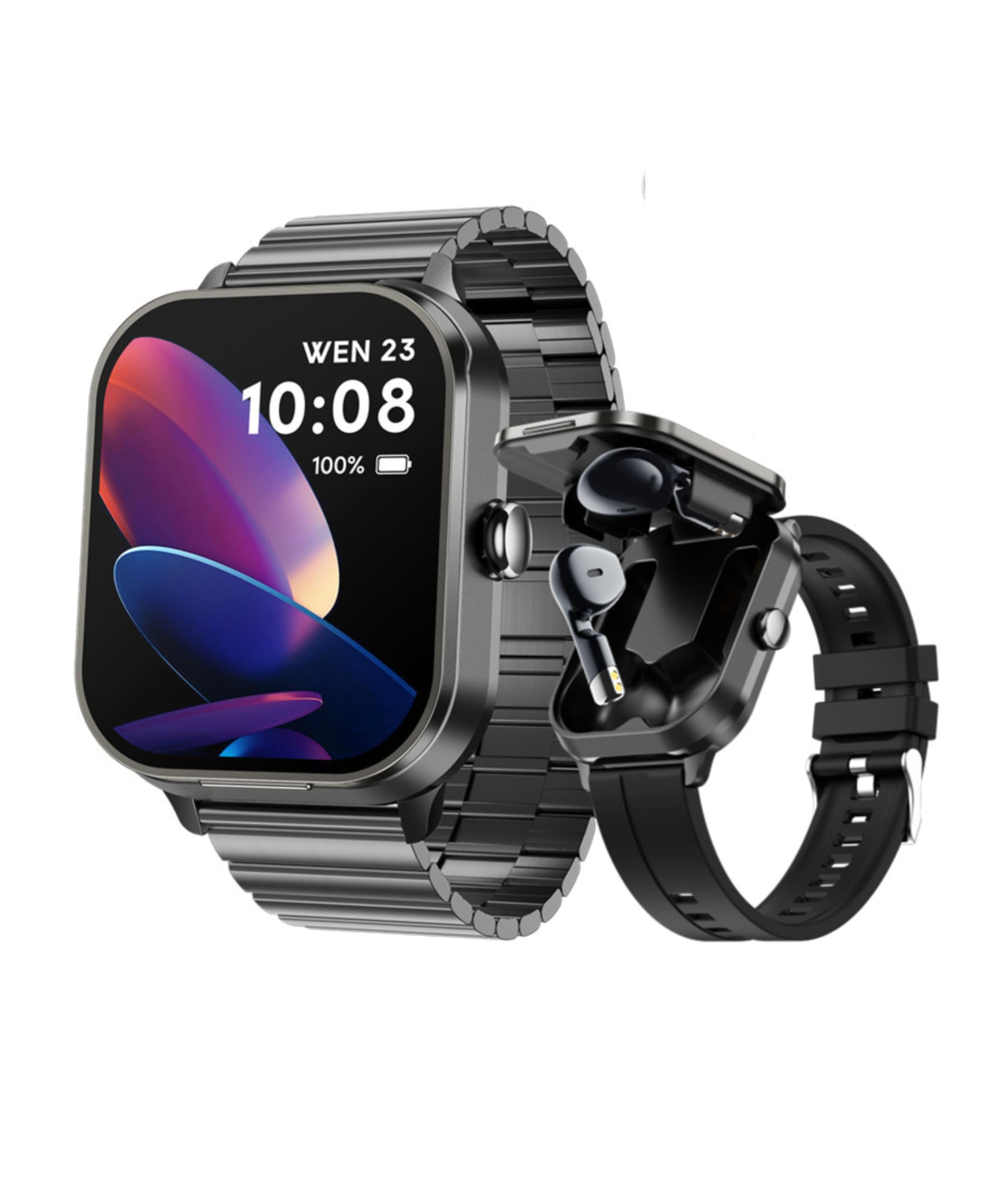 Amazon.com: Diyeeni D8 Pro Smart Watch with Earbuds for Men Women
