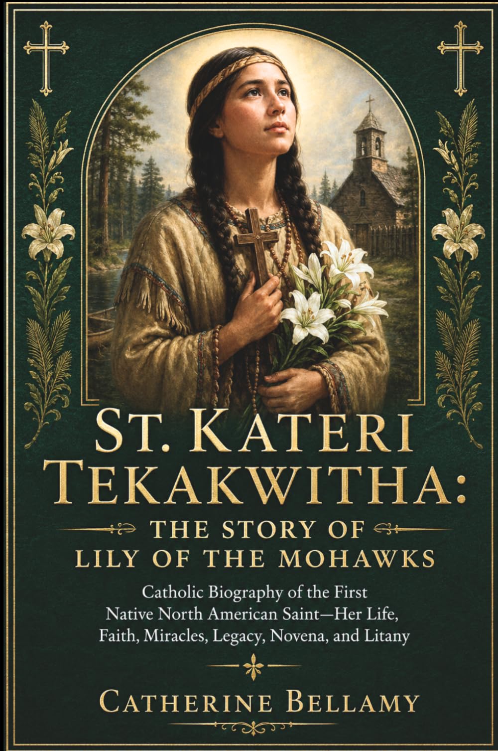 ST. KATERI TEKAKWITHA: THE STORY OF LILY OF MOHAWKS: Catholic Biography of the First Native North American Saint—Her Life, Faith, Miracles, Legacy, Novena, and Litany