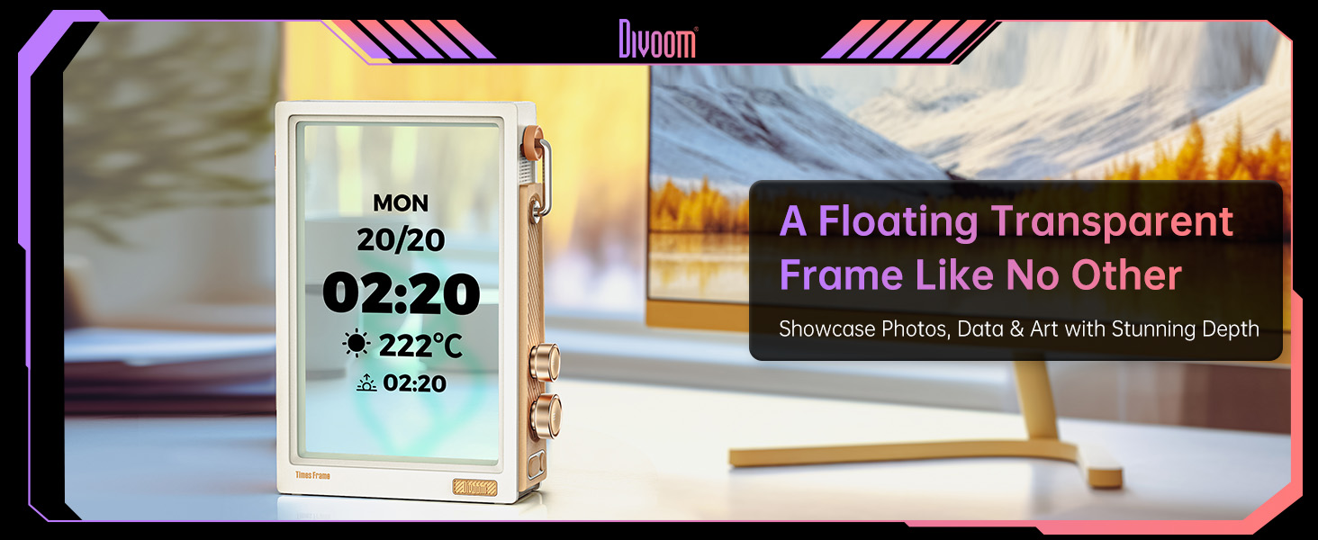 Amazon.com : Divoom Times Frame-10.1