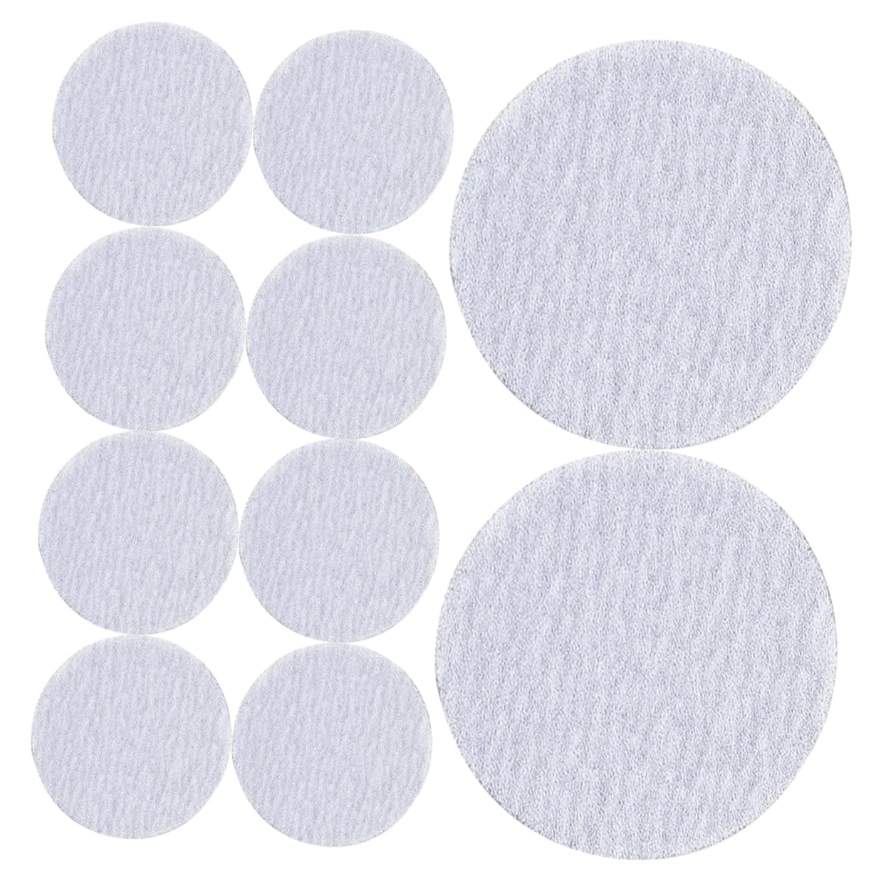 TOVINANNA 20Pcs Eyebrow Pencil Sandpaper Pads Manual Pencil Sharpener Tool for Eyeliner Art Pencils Nail Polishing Portable and Lightweight Fine Grit Sandpaper for Quick and Precise