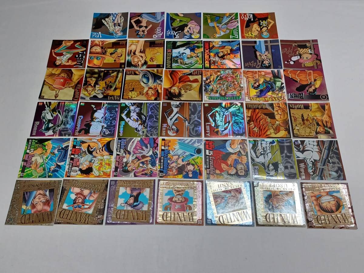 Amazon.co.jp: ONE PIECE ワンピース ウエハース おまけシール 40枚 