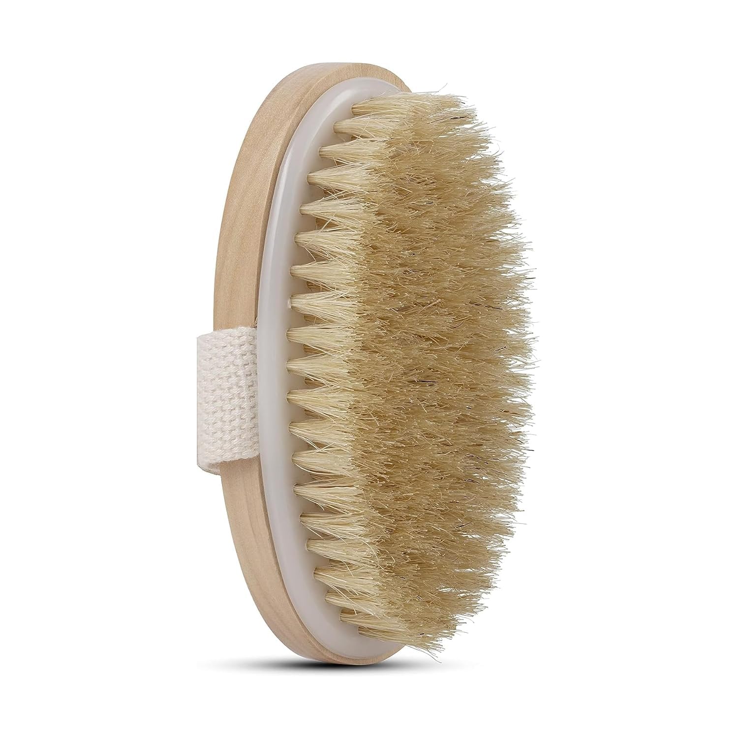 SUNDAY Dry Brushing Body Brush with Soft and Stiff Natural Bristles, Body Exfoliating/Massage Scrub Brush for Cellulite and Lymphatic, Improve Your Circulation