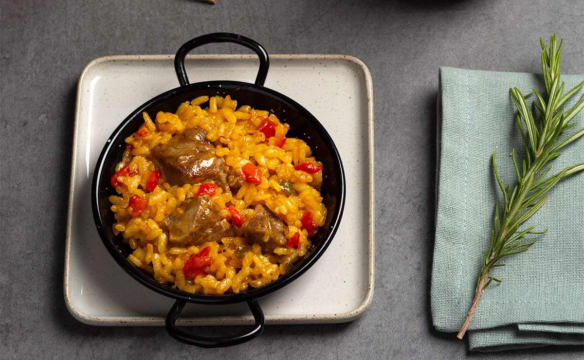 Menax - Mini Padella per Paella - Acciaio Vetrificato Antiaderente - Diametro 16 cm - Set di 6 pezzi