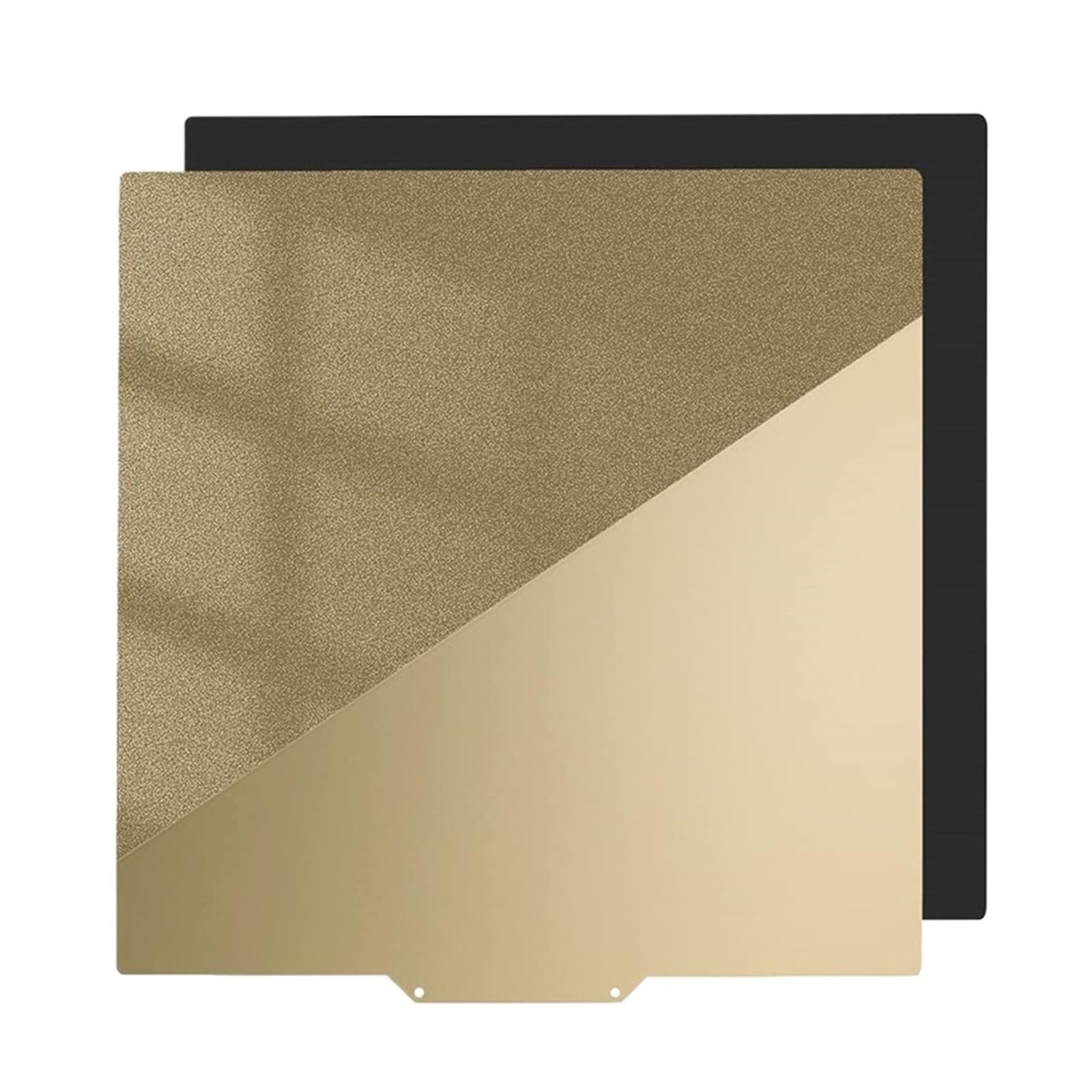 Build Plate, PEI Doppelseitige, strukturierte, Glatte, magnetische Bauplatte aus Federstahl, 120/250/300/355 mm,for 3D Printer(with Base,250x250mm)