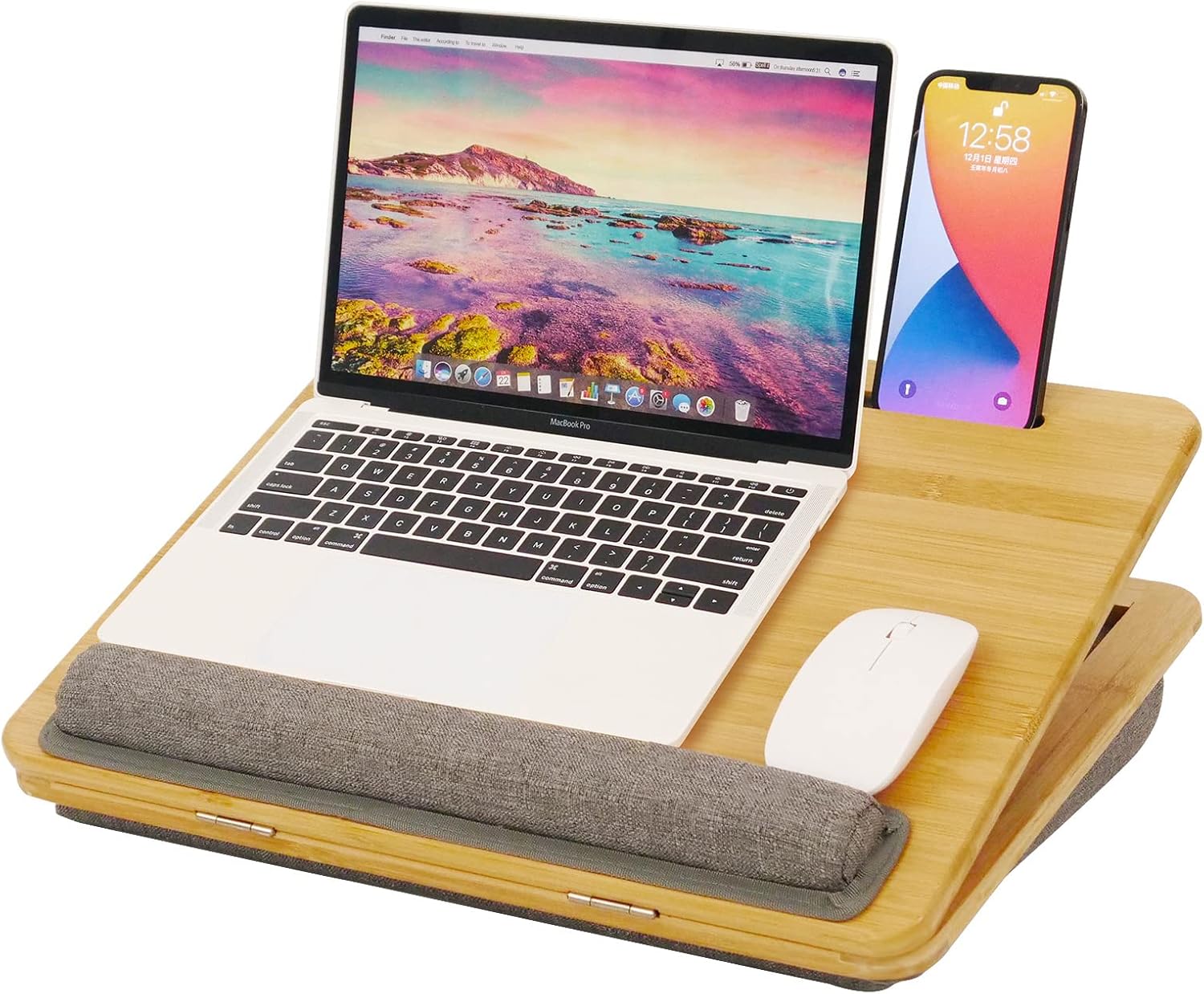 Buy Lap Desk, COIWAI Lap Desk with Cushion, Lapdesk for Laptop Portable