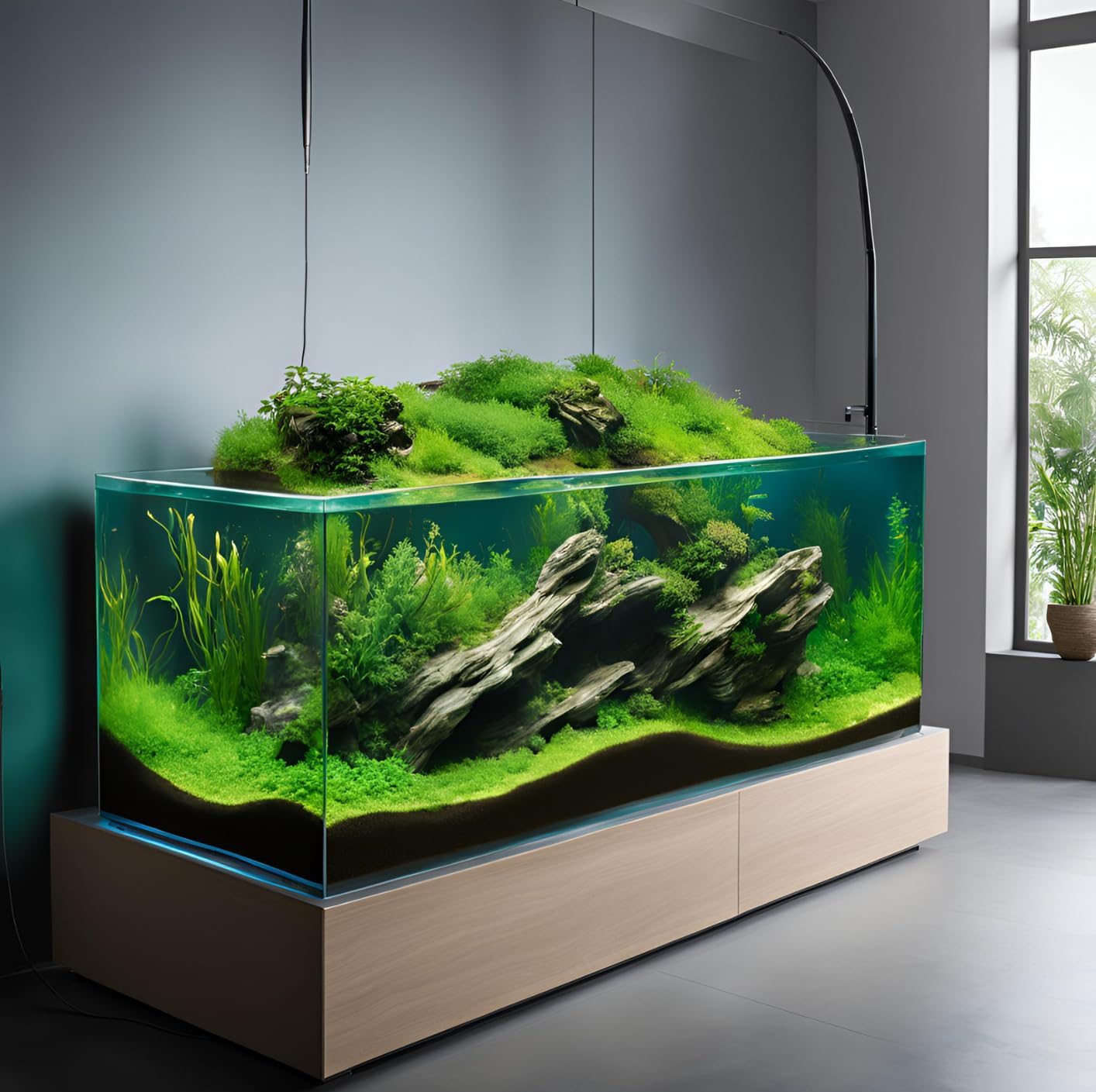 Cuve en Verre Ultra-Clair pour Aquarium ou Terrarium - Base de Votre Aquarium - Tailles au Choix - Grande Résistance - Fabrication Européenne (100x50x60 cm) - 300 litres